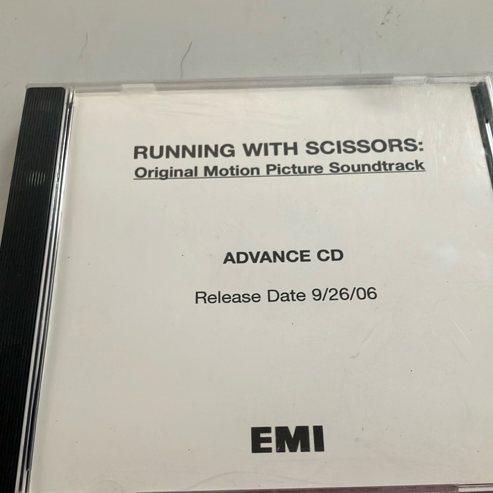 Running with scissors advance promo cd